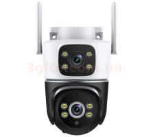 Wi-Fi уличная поворотная камера Tuya 2МР+2МР FC-PD13-4